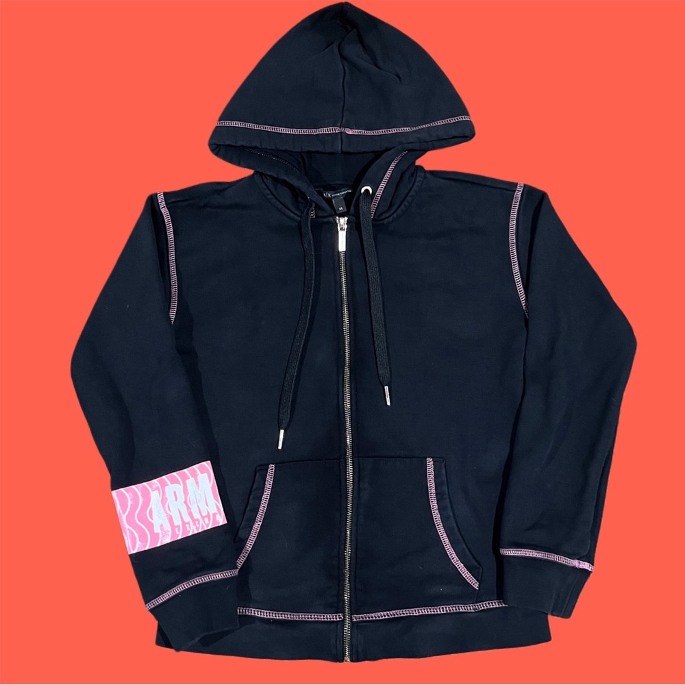 A/X Armani Exchange Women’s XS Designer Zip-Up Zipper Jacket